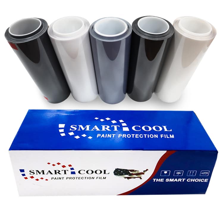 Papel ahumado smart cool en negro, titanio y nano ceramico